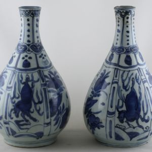 SOLD Objects 2012395 & 396 Two bottles, China.