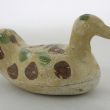 SOLD Object 2011186, Glazed toy duck, China.