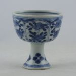 Object 2012230, Stem cup, China.