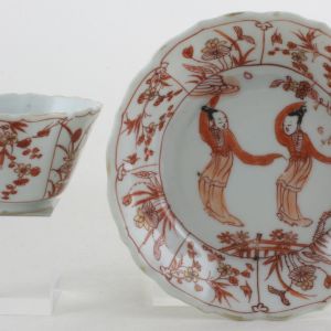 SOLD Object 2012308, Teacup & saucer, China.