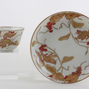 SOLD Object 2012403, Teacup & saucer, Japan.