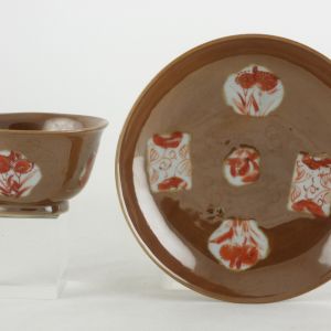 SOLD Object 2011567 Tea bowl & saucer, China.