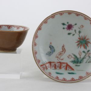 SOLD Object 2010983, Teacup & saucer, China.