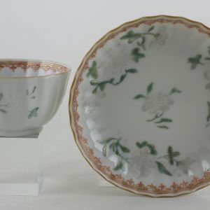 Object 2010747, Tea bowl and saucer, China.