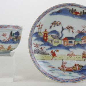 SOLD Object 2012455, Tea bowl and saucer, Japan.
