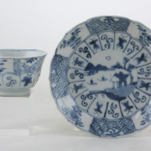 SOLD Object 2011778, Tea bowl and saucer, China.