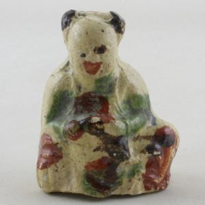 Object 2010996, Glazed toy figure, China.