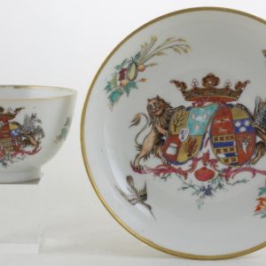 SOLD Object 2012539, Tea bowl and saucer, China.