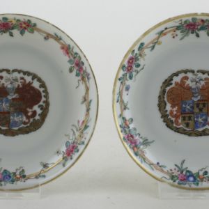 SOLD Objects 2012597/598, Two saucers, China.