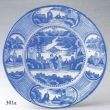 Dish, Dutch Delftware, 1660s, Groninger Museum, Groningen, inv. nr. 1967-132)