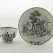 SOLD Object 2010876, Min. teacup & saucer, China.