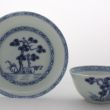 SOLD Object 20100, Teacup & saucer, China.
