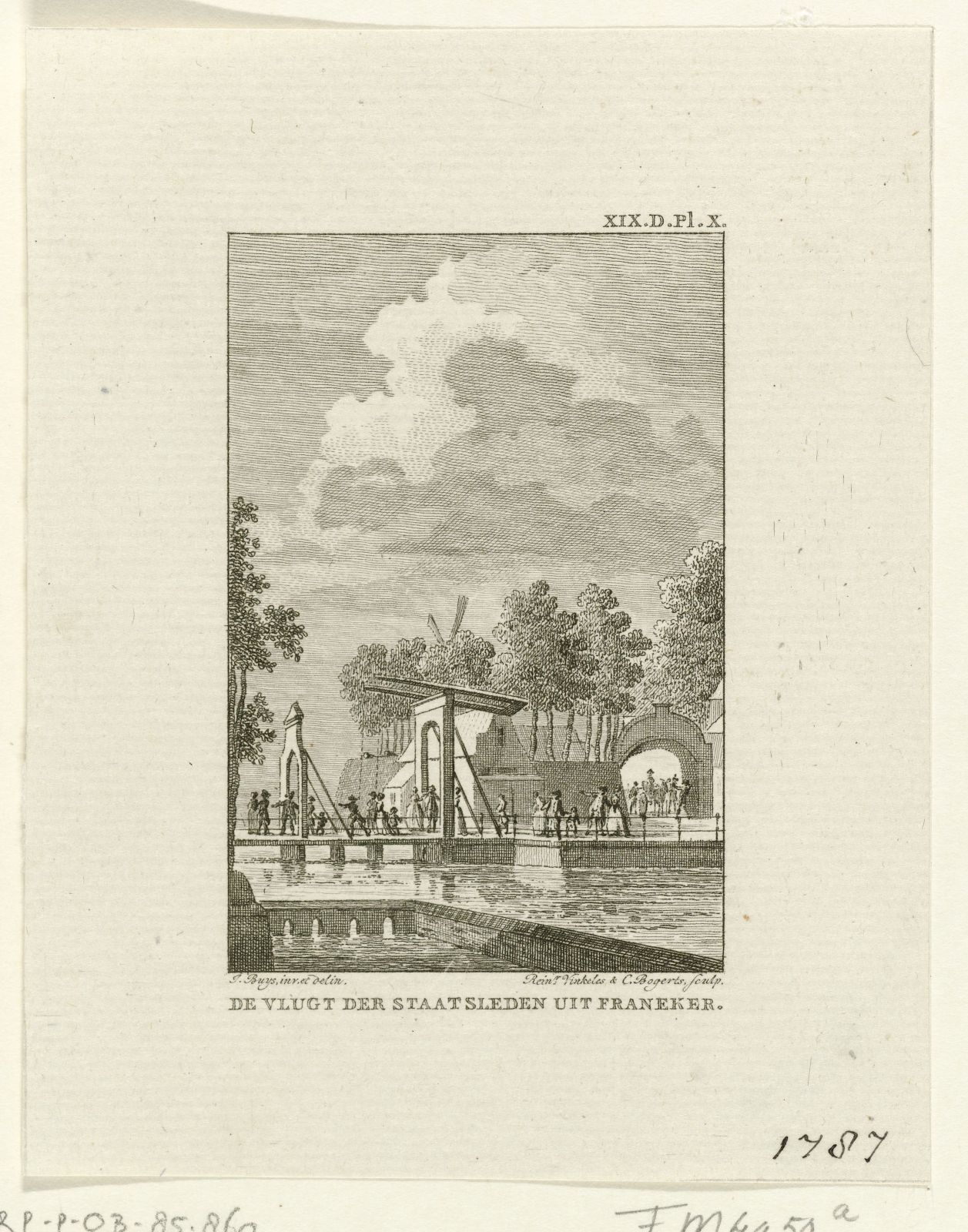 Vlucht_van_patriotten_uit_Franeker,_1787_De_vlugt_der_staatslieden_uit_Franeker_(titel_op_object),_RP-P-OB-85.860